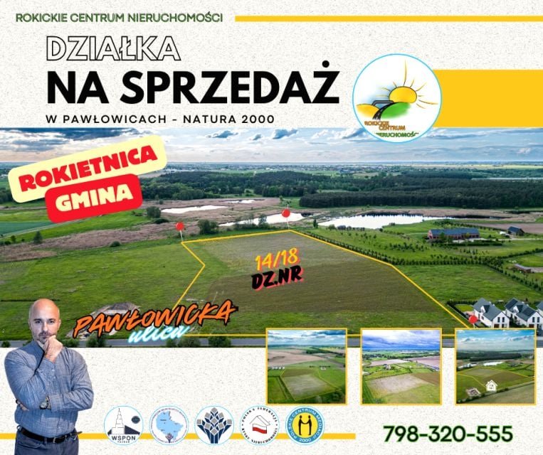 Działka budowlana Pawłowice