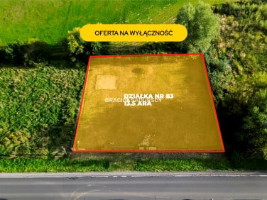 Działka usługowa Łuczyce