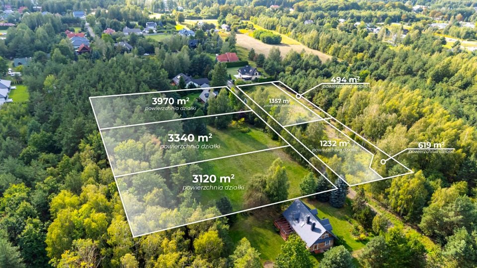 Działka inwestycyjna Osówiec
