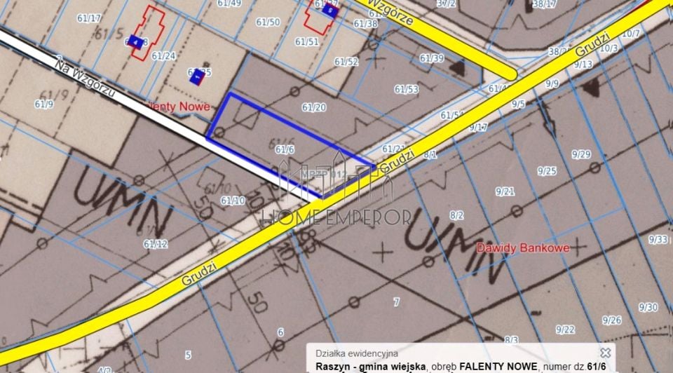 Działka usługowa Falenty Nowe sprzedam