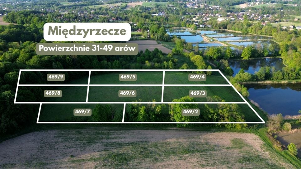 Działka rolna Międzyrzecze Górne