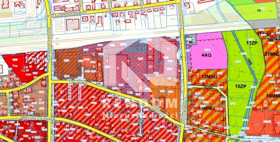 Działka usługowa Opole