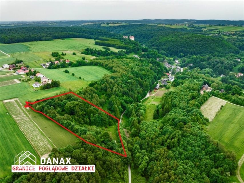 Działka inwestycyjna Sułoszowa