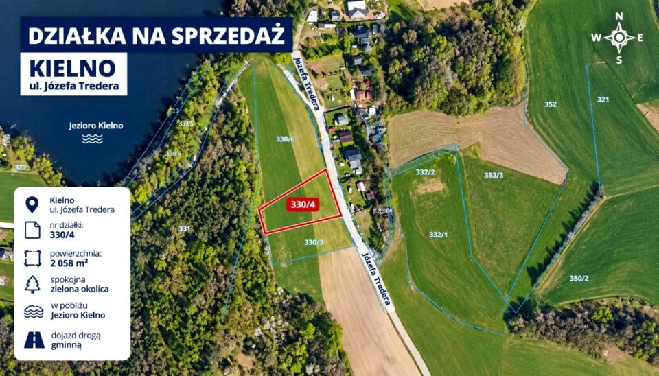 Działka rekreacyjna Kielno