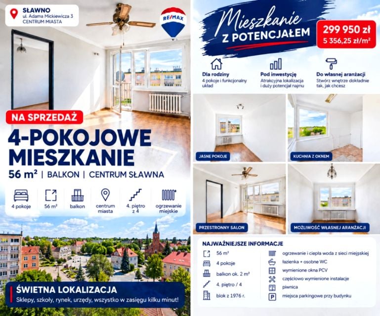 Mieszkanie Sławno