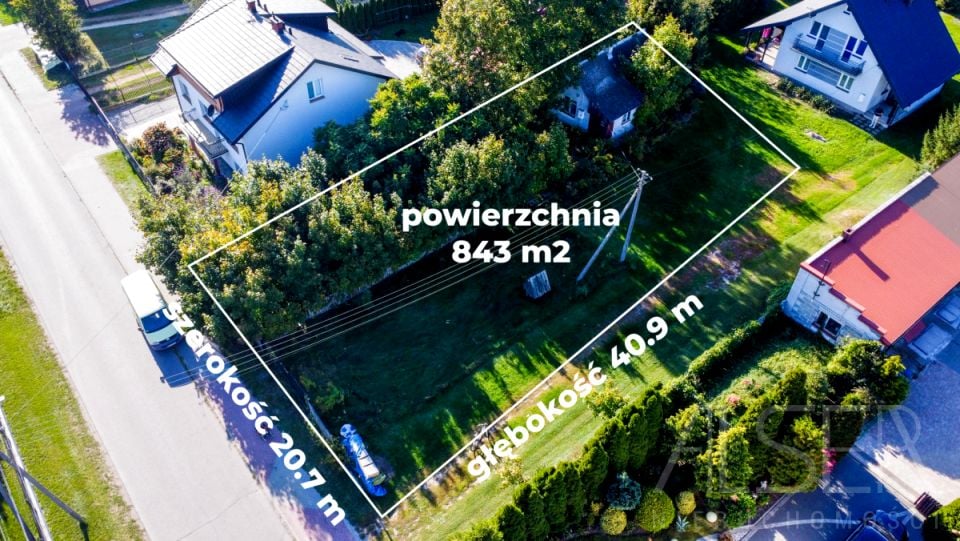 Działka budowlana Leszczydół Stary