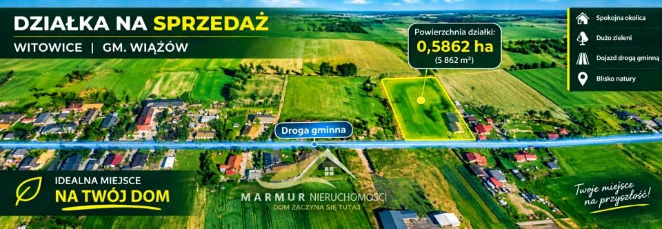 Działka budowlana Witowice sprzedam
