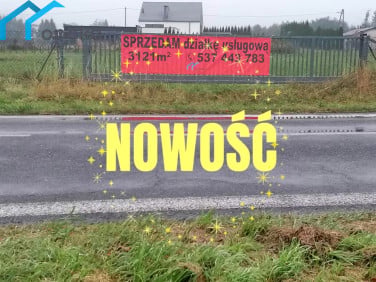 Działka usługowa Leszna Górna