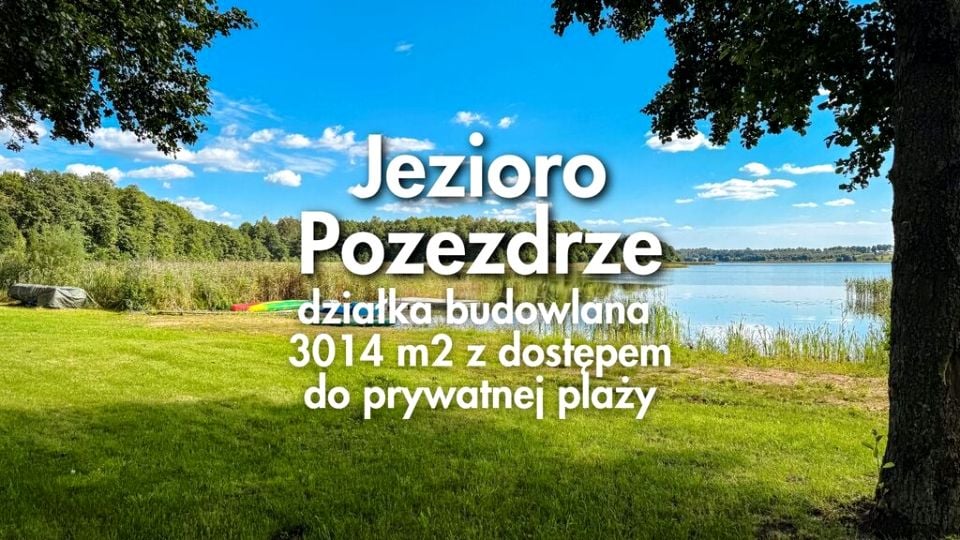 Działka budowlana Pozezdrze