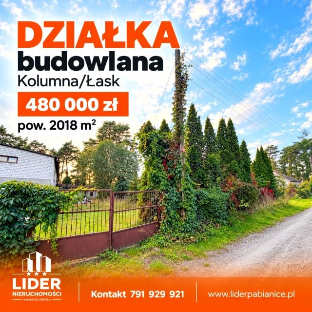 Działka budowlana Łask