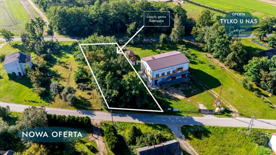 Działka budowlana Zapady
