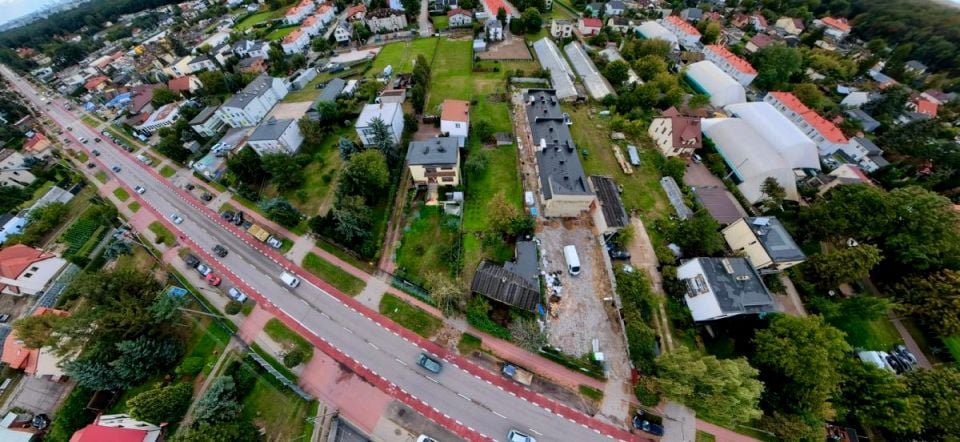Działka usługowa Jabłonna