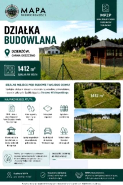Działka budowlana Dzierżów