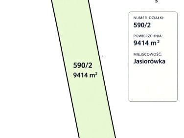 Działka budowlano-rolna Jasiorówka