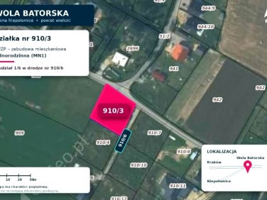 Działka Wola Batorska