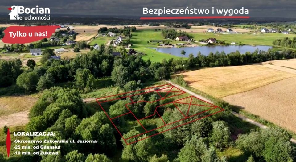 Działka budowlana Skrzeszewo