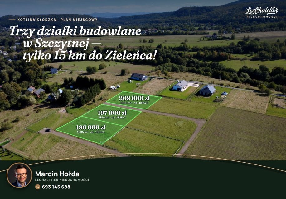 Działka budowlana Szczytna sprzedam