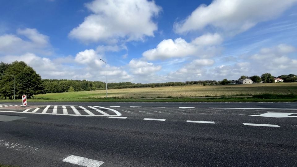 Działka przy lesie