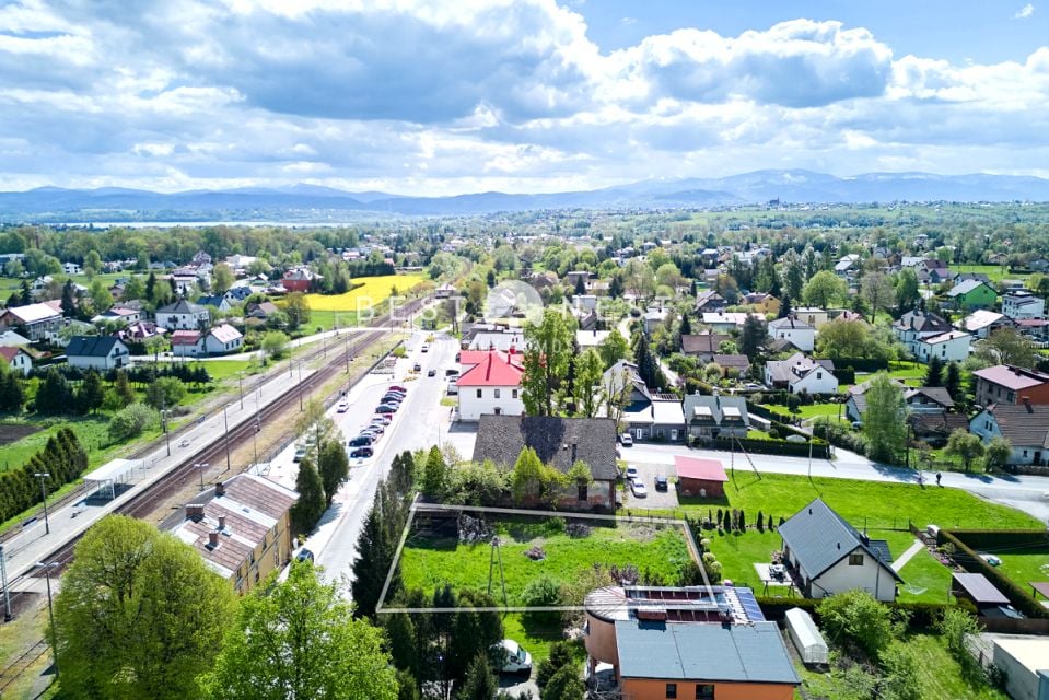 Działka usługowa Łodygowice