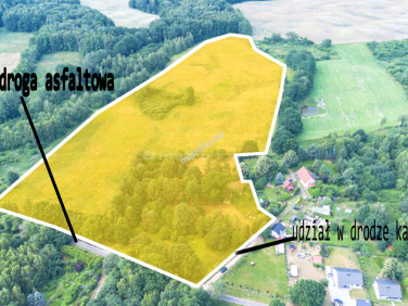 Działka nad jeziorem