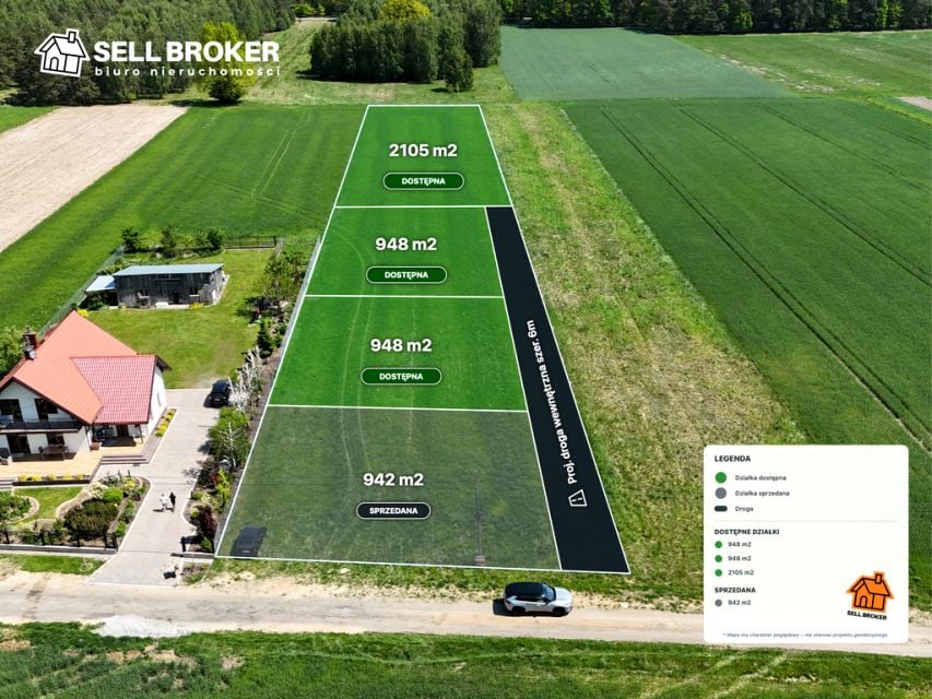 Telek, 942 m²