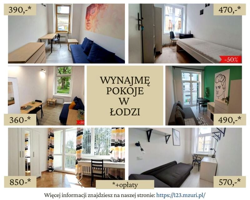 Pokój Łódź