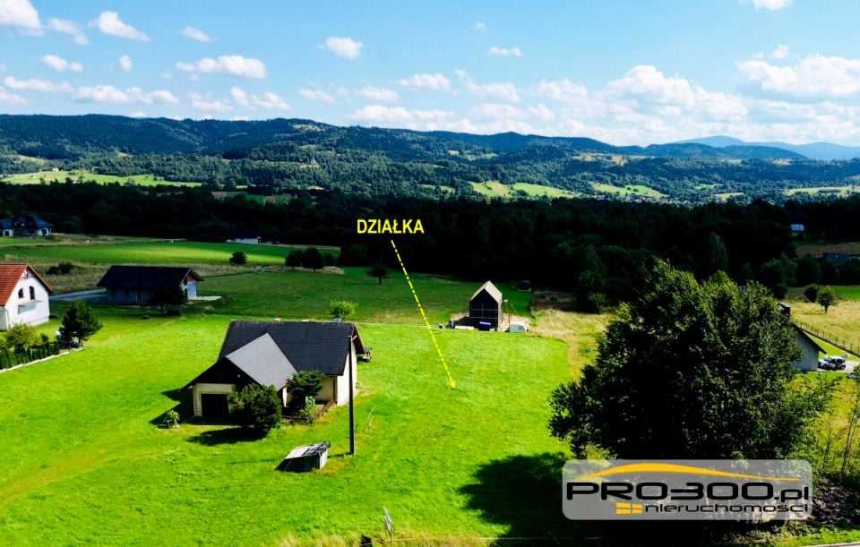 Działka budowlana Ślemień