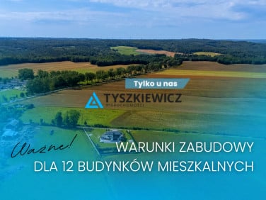 Działka przy lesie