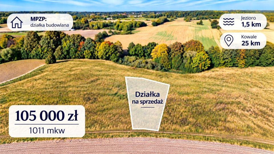 Działka Nowa Wieś Przywidzka