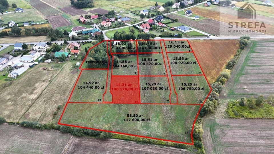 Działka budowlana Wielopole
