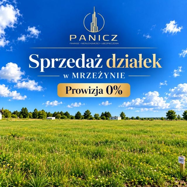 Działka rekreacyjna Mrzeżyno