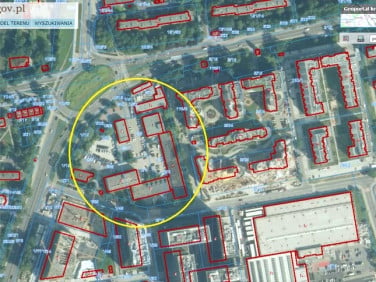 Działka usługowa Kraków