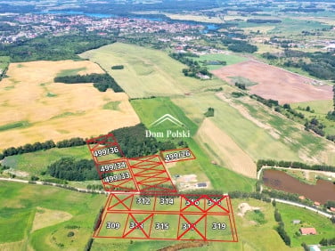 Działka przy lesie