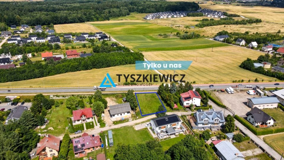 Działka usługowa Trąbki Wielkie