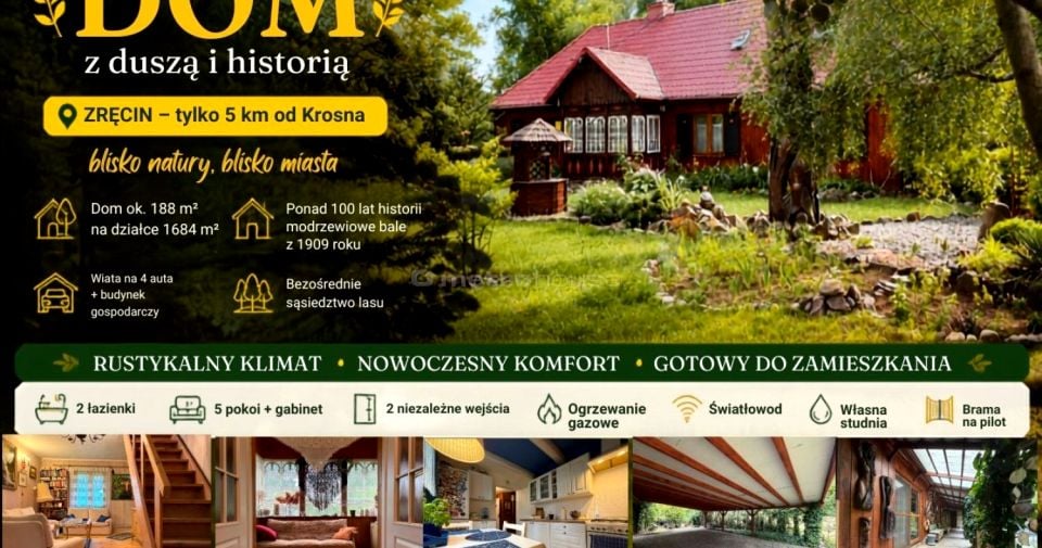 Dom Zręcin sprzedaż