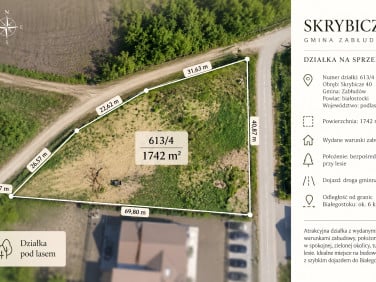 Działka budowlana Skrybicze