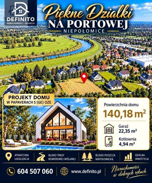 Działka budowlano-rolna Niepołomice