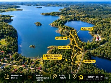 Działka budowlana Krzywe