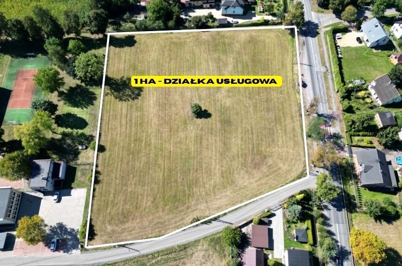 Działka usługowa Kopciowice