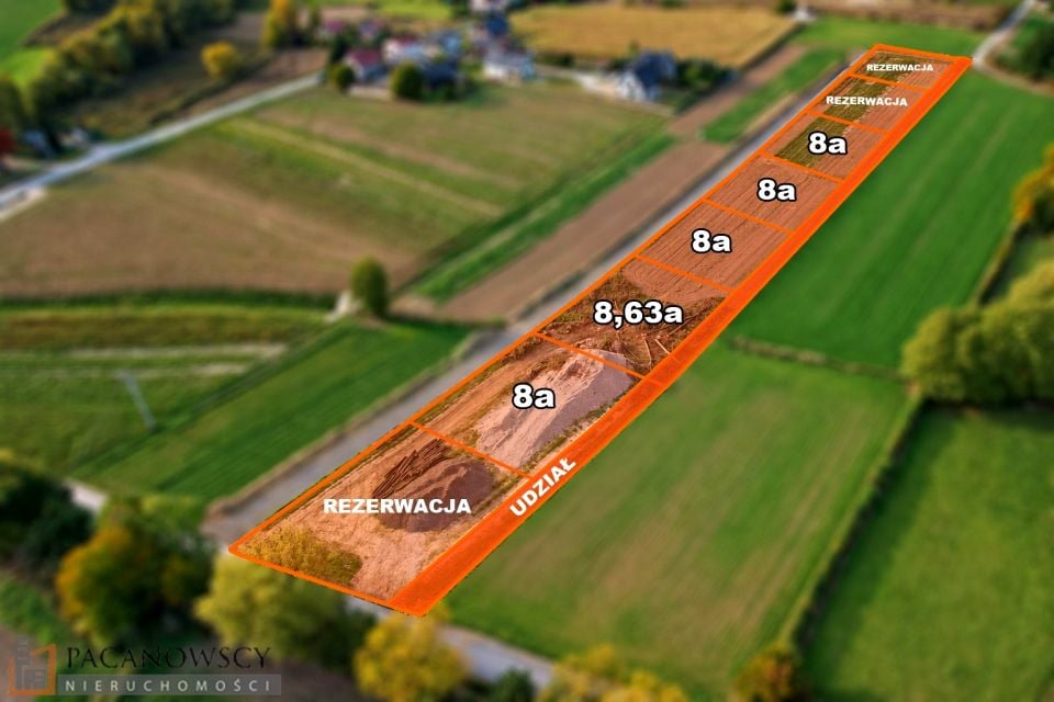 Działka budowlana Bosutów
