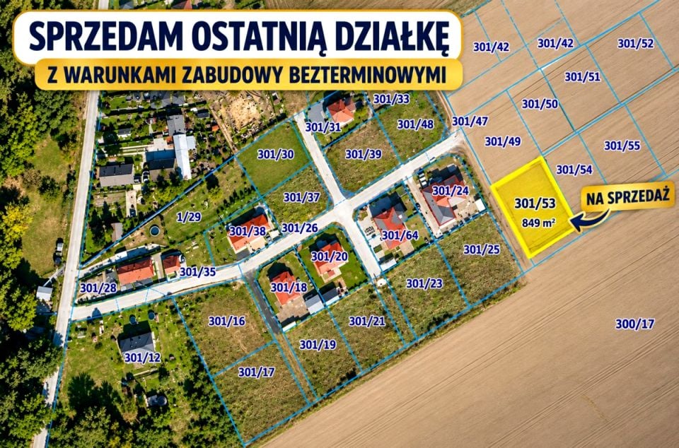 Działka budowlana Kruszwica