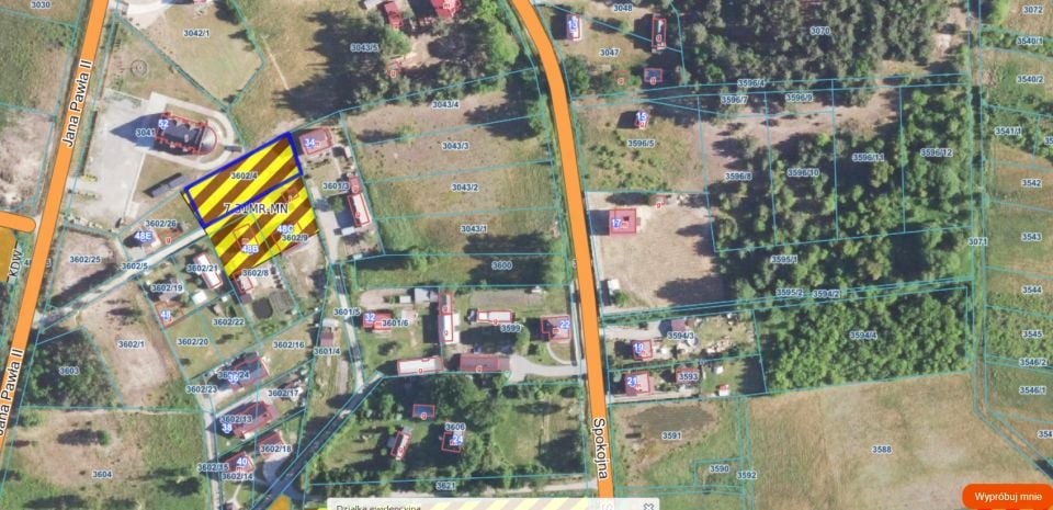 Działka budowlana Przyszów