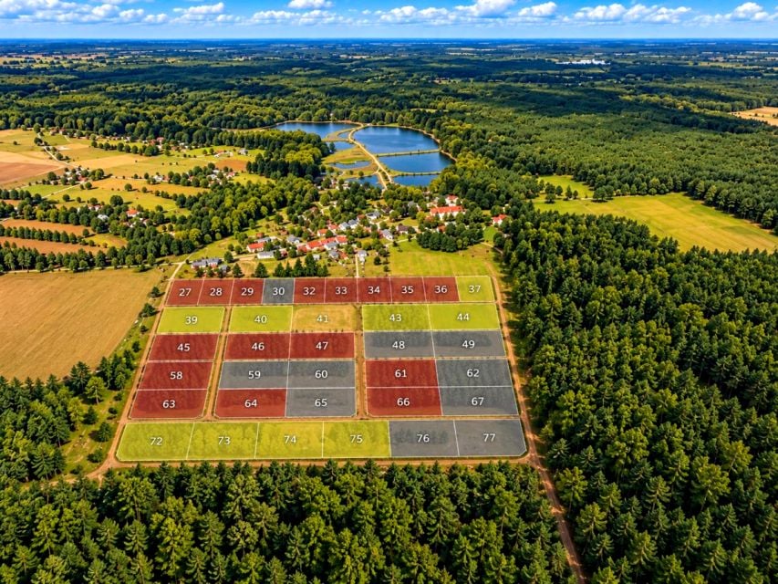 Działka budowlana Dąbrówka Kościelna