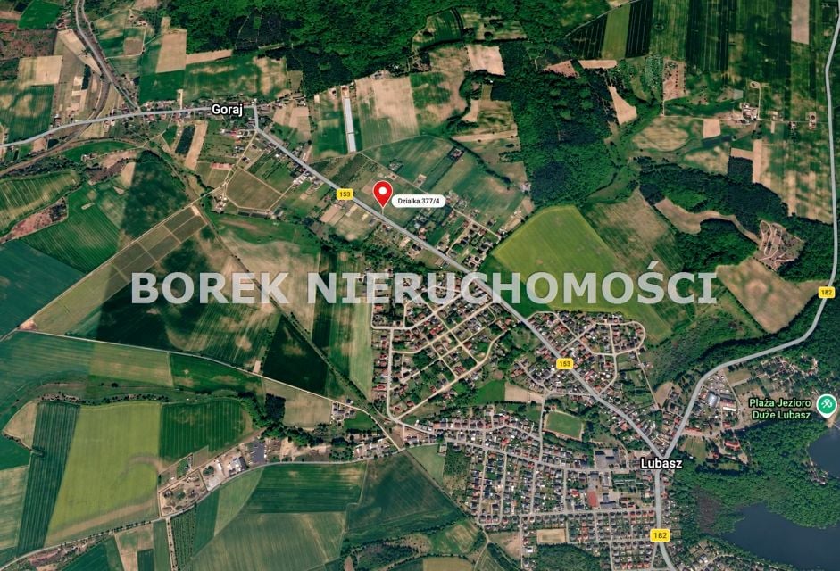 Działka usługowa Goraj