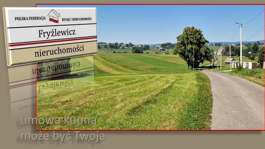 Działka budowlano-rolna Czerwienne