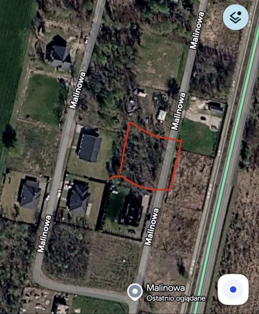 Sprzedam działkę Podkampinos - 1 000 m²