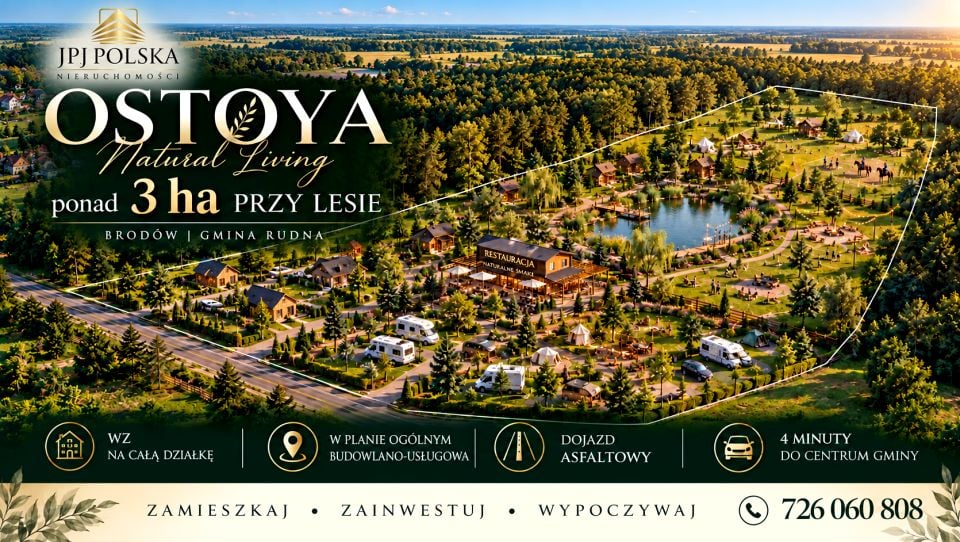 Działka budowlano-rolna Brodów