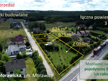 Działka przy lesie