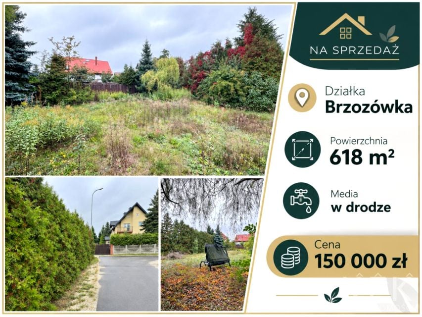 Działka budowlana Brzozówka