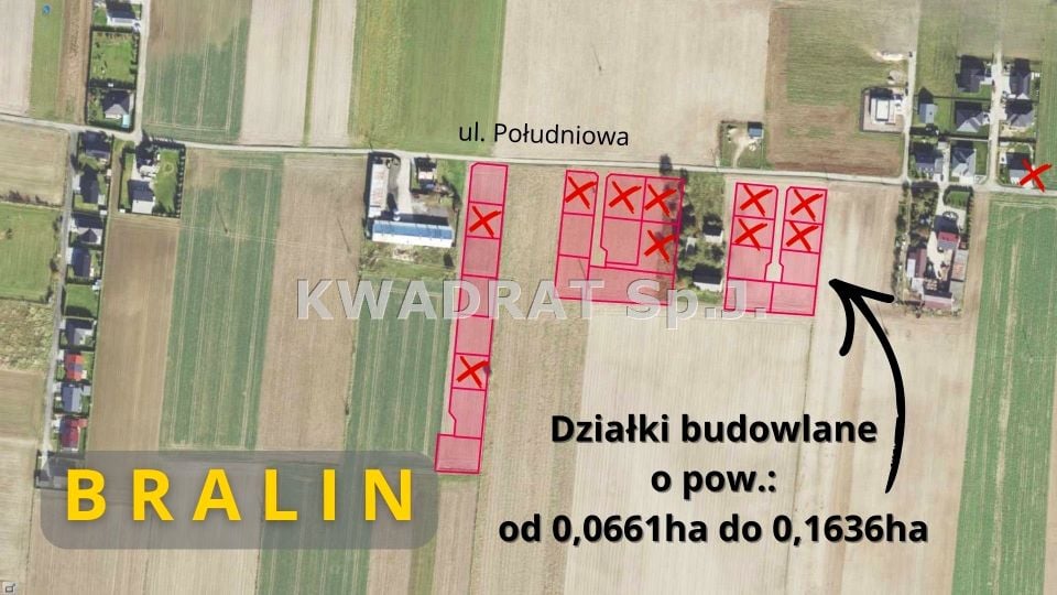 Działka Bralin